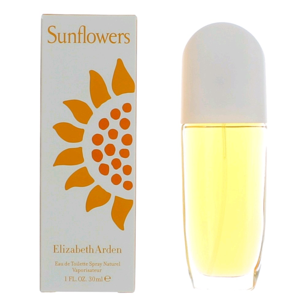 Bottle of Sunflowers by Elizabeth Arden, 1 oz Eau De Toilette Spray for Women